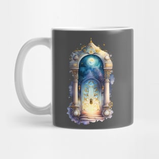 Fairy Door Watercolor 2 Come Through Mug